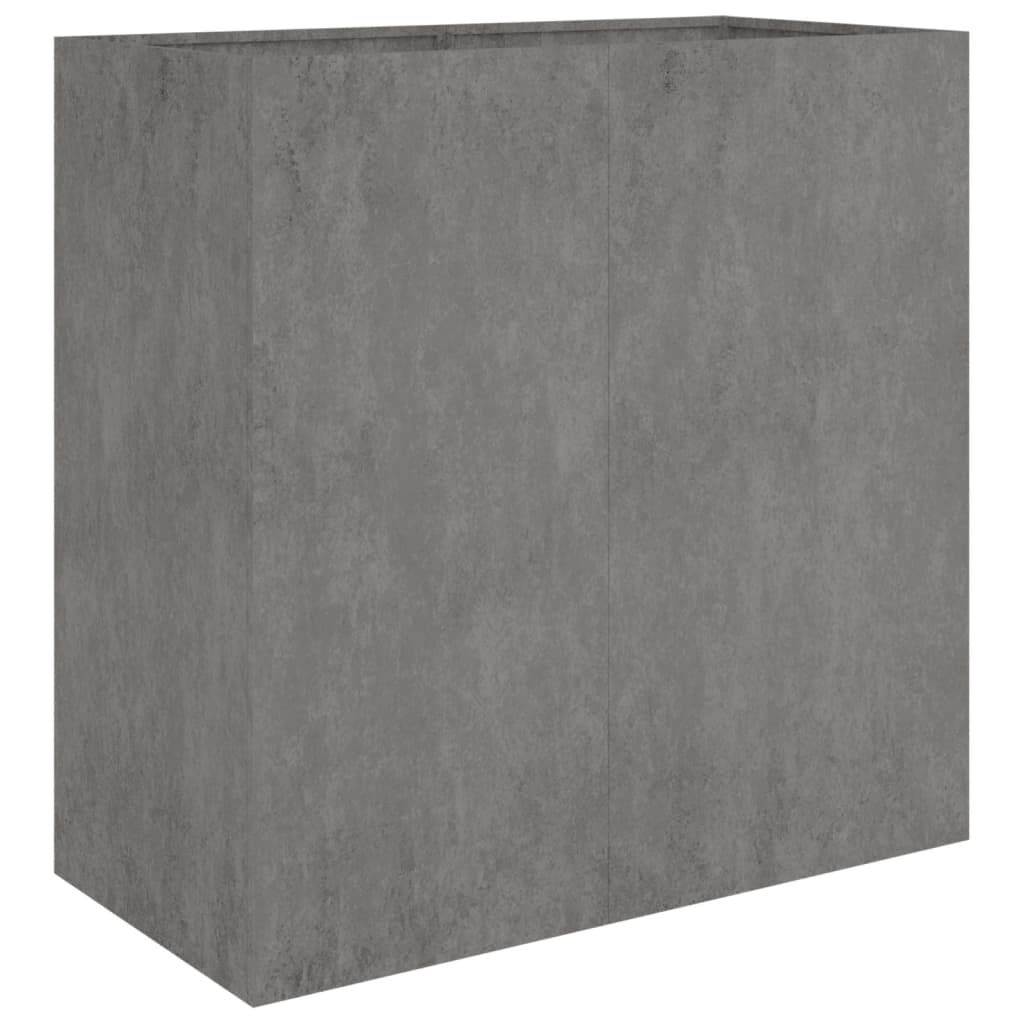 vidaXL Ζαρντινιέρα 40x80x80 εκ. από Ατσάλι Σκληρυθέν στον Αέρα