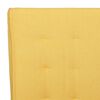 vidaXL Καρέκλες Τραπεζαρίας "Πρόβολος" 2 τεμ. Κίτρινο Μουσταρδί Υφασμα