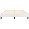 vidaXL Πλαίσιο Κρεβατιού Λευκό 140x200 εκ. από Συνθετικό Δέρμα