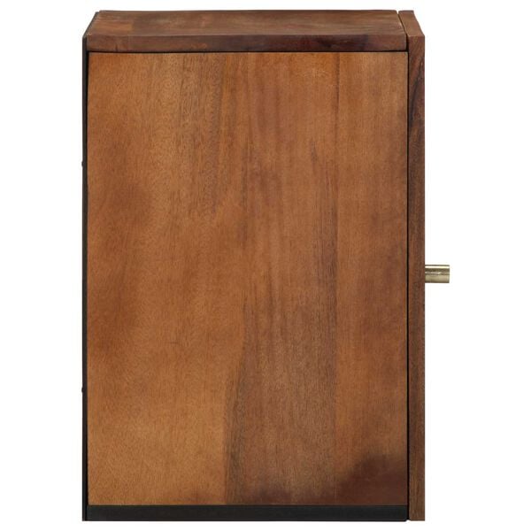 vidaXL Ντουλάπα Μπάνιου 38x33x48 εκ. Μασίφ Ξύλο Μάνγκο