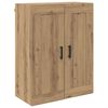 vidaXL Highboard 2 pcs Artisan Oak &Epsilon;&pi;&epsilon;&xi;&epsilon;&rho;&gamma;&alpha;&sigma;&mu;έ&nu;&omicron; &xi;ύ&lambda;&omicron;