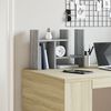vidaXL Έπιπλο Οργάνωσης Γραφείου Γκρι 34,5x15,5x35,5 εκ Επεξ. Ξύλο