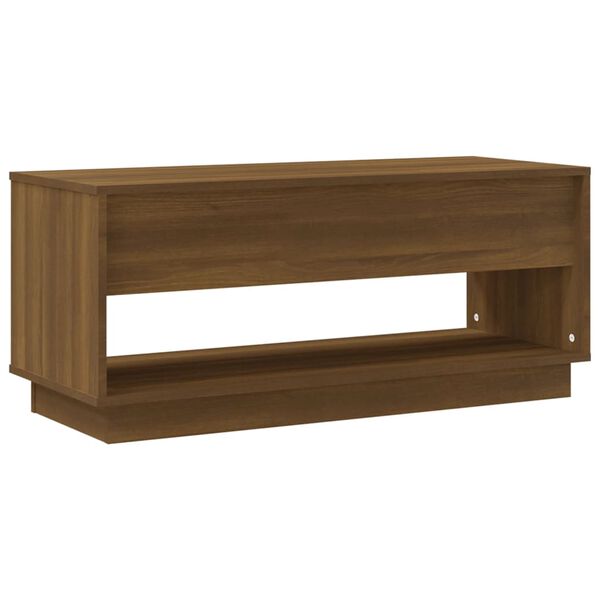 vidaXL Έπιπλο Τηλεόρασης Καπνιστή Δρυς 102x41x44εκ. Επεξεργασμένο Ξύλο