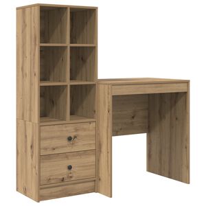 vidaXL &Gamma;&rho;&alpha;&phi;&epsilon;ί&omicron; &mu;&epsilon; &sigma;&upsilon;&rho;&tau;ά&rho;&iota; &mu;&epsilon; &rho;ά&phi;&iota; &mu;&epsilon; &alpha;&pi;&omicron;&theta;ή&kappa;&epsilon;&upsilon;&sigma;&eta; 2 pcs Artisan Oak
