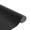 vidaXL Χαλί Ορθογώνιο Γκρι 80 x 500 εκ. Μπαμπού