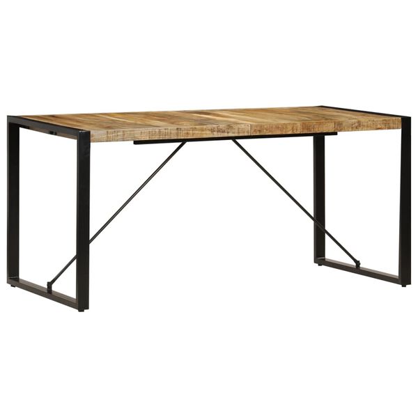 vidaXL Τραπεζαρία 160 x 80 x 75 εκ. από Μασίφ Ξύλο Μάνγκο