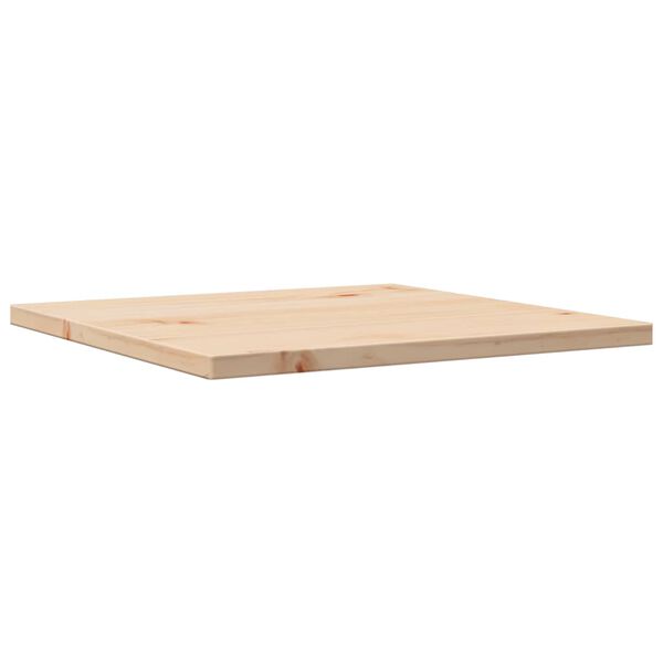 vidaXL Επιφάνεια Τραπεζιού Τετράγωνη 50x50x1,7 εκ. Μασίφ Ξύλο Πεύκου
