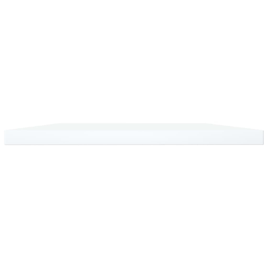 vidaXL Ράφια Βιβλιοθήκης 8 τεμ. Λευκά 100x30x1,5 εκ. από Μοριοσανίδα
