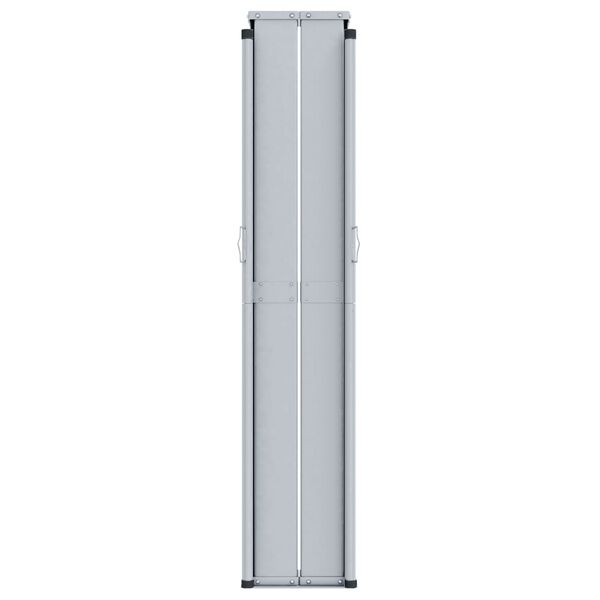 vidaXL Σκίαστρο Πλαϊνό Συρόμενο Μαύρο 180 x 1200 εκ.