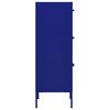 vidaXL Ντουλάπι Αποθήκευσης Ναυτικό Μπλε 42,5x35x101,5 εκ. από Ατσάλι