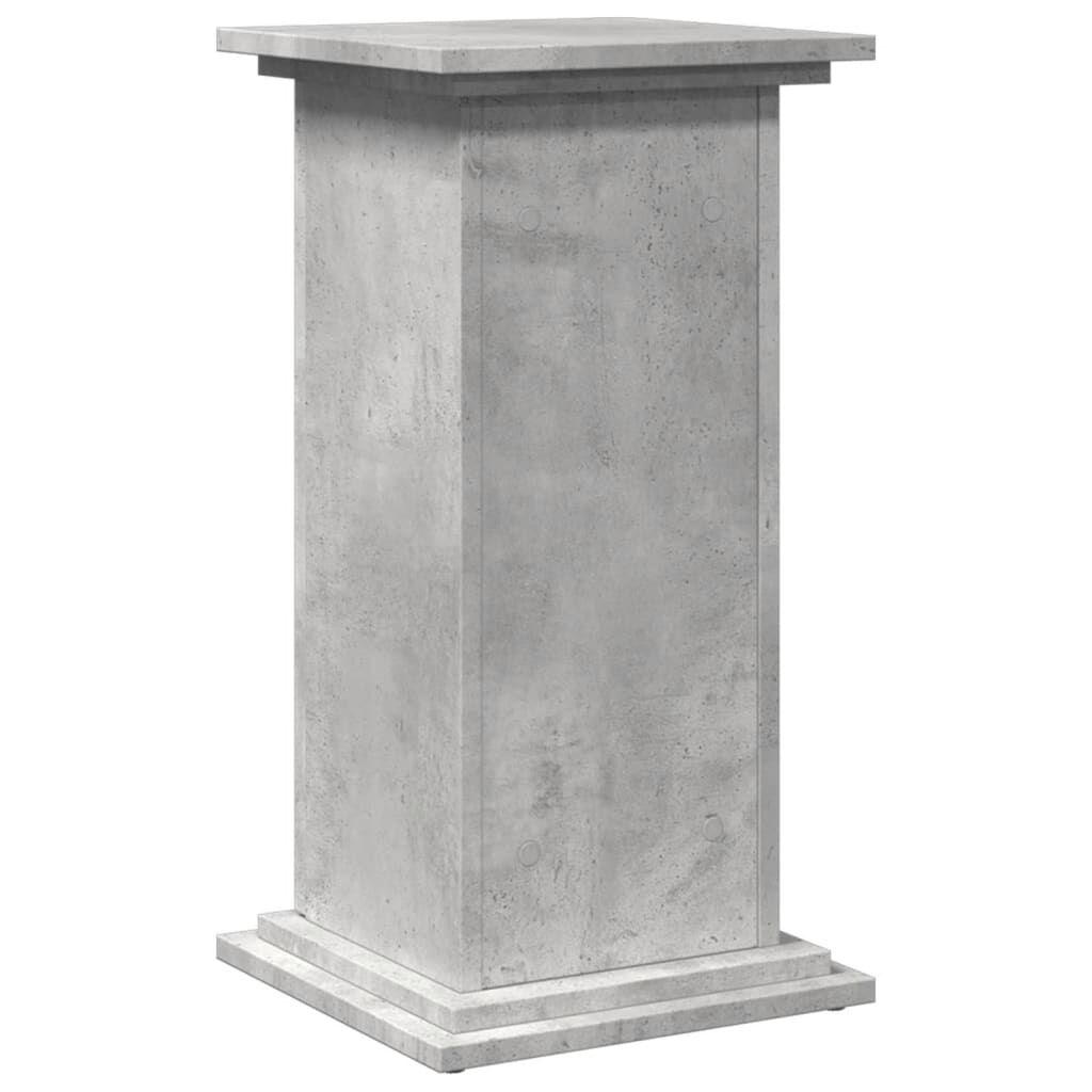 vidaXL Βάση Οθόνης με Αποθ. Γκρι Σκυρ. 31x30x60 εκ. Επεξεργ. Ξύλο