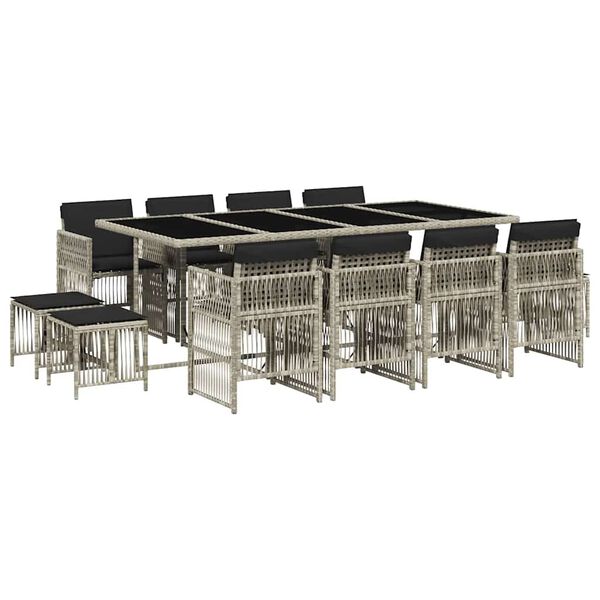 vidaXL &Tau;&rho;&alpha;&pi;&epsilon;&zeta;&alpha;&rho;ί&alpha; &Kappa;ή&pi;&omicron;&upsilon; 13 &Tau;&epsilon;&mu;&alpha;&chi;ί&omega;&nu; &Gamma;&kappa;&rho;&iota; &Sigma;&upsilon;&nu;&theta;&epsilon;&tau;&iota;&kappa;ό &Rho;&alpha;&tau;ά&nu; &mu;&epsilon; &Mu;&alpha;&xi;&iota;&lambda;ά&rho;&iota;&alpha;