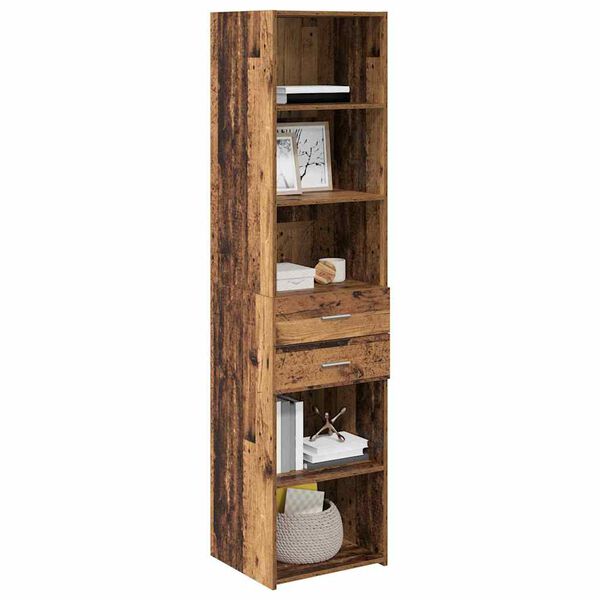 vidaXL Highboard &Pi;&alpha;&lambda;&iota;ό &Xi;ύ&lambda;&omicron; 45 x 42,5 x 185 &epsilon;&kappa;. &Epsilon;&pi;&epsilon;&xi;&epsilon;&rho;&gamma;&alpha;&sigma;&mu;έ&nu;&omicron; &xi;ύ&lambda;&omicron;