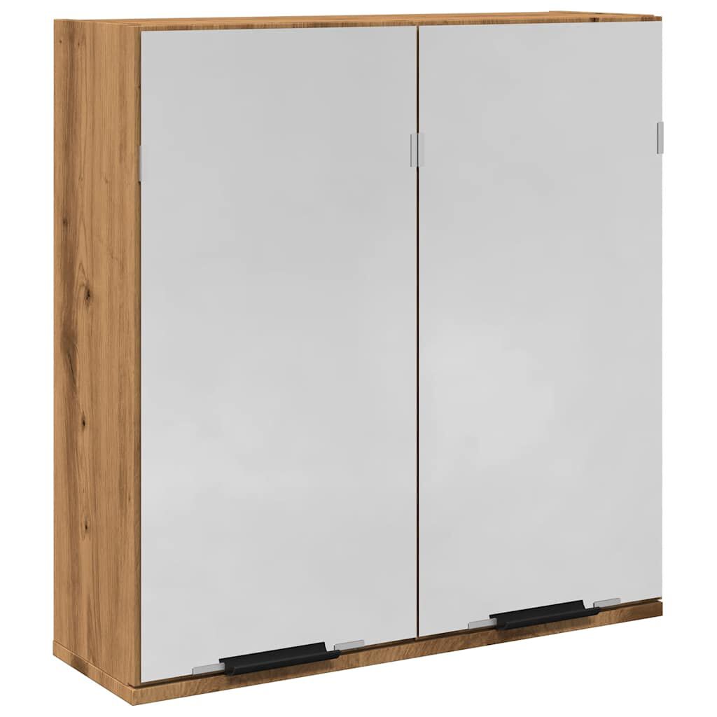 vidaXL Ντουλάπι Μπάνιου Τεχνίτης Δρυς 64x20x66,5 εκ Επεξεργασμένο Ξύλο