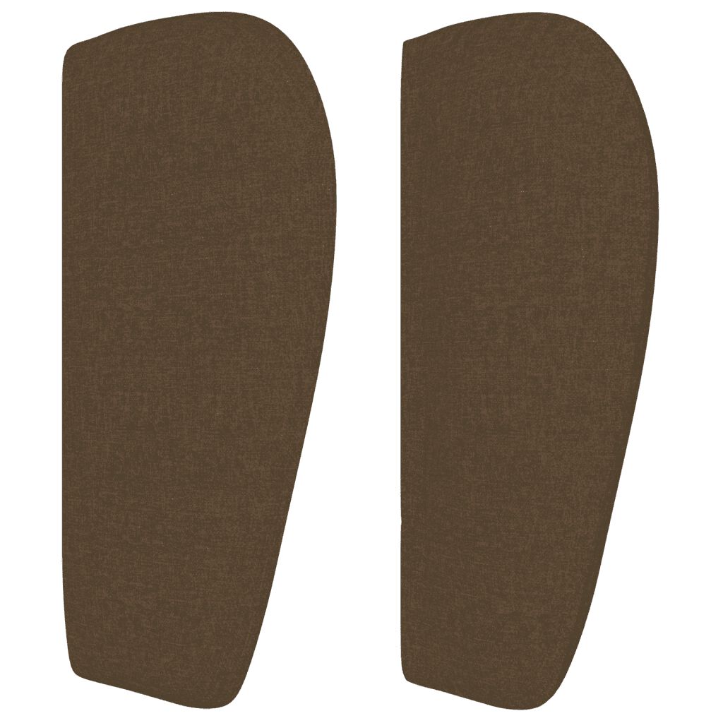 vidaXL Κρεβάτι Boxspring με Στρώμα Σκούρο Καφέ 80x200 εκ. Υφασμάτινο