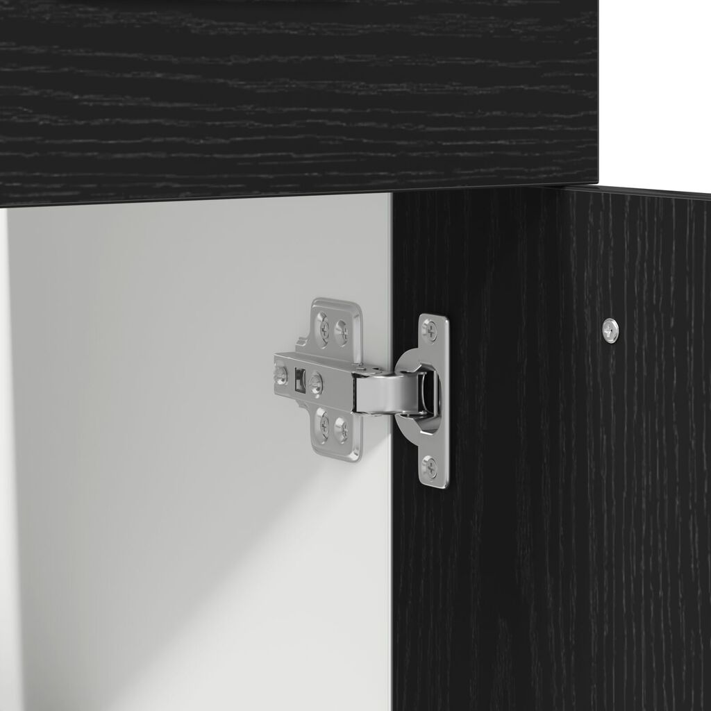 vidaXL Κάτω Ντουλάπι Συρταριού - Μαύρη Δρύς, 40x46x81.5 εκ, Φτιαγμένο από Επεξεργασμένο Ξύλο