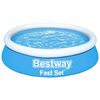 Bestway Πισίνα Φουσκωτή Στρογγυλή Fast Set Μπλε 183 x 51 εκ.