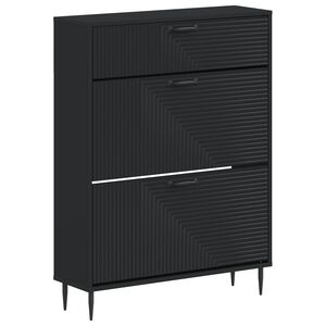 vidaXL &Nu;&tau;&omicron;&upsilon;&lambda;ά&pi;&alpha; &Pi;&alpha;&pi;&omicron;&upsilon;&tau;&sigma;&iota;ώ&nu; HAARLEM 78 x 24 x 103 &epsilon;&kappa;. &Mu;&alpha;ύ&rho;&omicron;