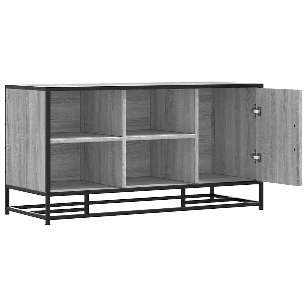 vidaXL Παπουτσοθήκη Γκρι Sonoma 102x35x55 εκ. από Επεξεργασμένο Ξύλο