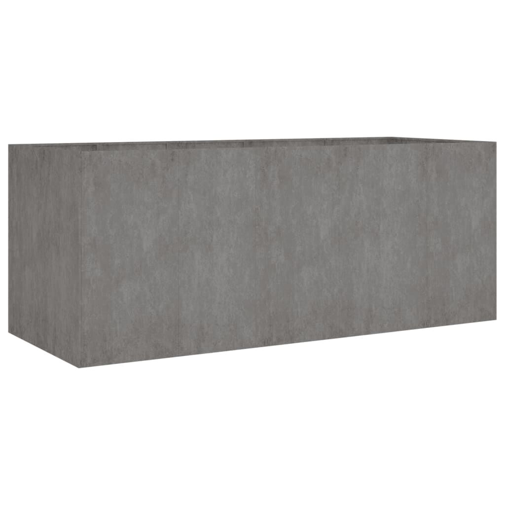 vidaXL Ζαρντινιέρα 200 x 80 x 80 εκ. από Ατσάλι Σκληρυθέν στον Αέρα