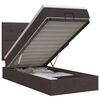 vidaXL &Kappa;&rho;&epsilon;&beta;ά&tau;&iota; Ottoman &mu;&epsilon; &sigma;&tau;&rho;ώ&mu;&alpha; &Sigma;&kappa;&omicron;ύ&rho;&omicron; &Kappa;&alpha;&phi;έ 90 x 200 cm Ύ&phi;&alpha;&sigma;&mu;&alpha;