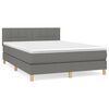vidaXL &Kappa;&rho;&epsilon;&beta;ά&tau;&iota; Boxspring &mu;&epsilon; &Sigma;&tau;&rho;ώ&mu;&alpha; &Sigma;&kappa;&omicron;ύ&rho;&omicron; &Gamma;&kappa;&rho;&iota; 140x200 &epsilon;&kappa; &Upsilon;&phi;&alpha;&sigma;&mu;ά&tau;&iota;&nu;&omicron;