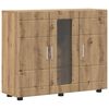 vidaXL &Xi;ύ&lambda;&iota;&nu;&omicron; &Nu;&tau;&omicron;&upsilon;&lambda;ά&pi;&iota; &mu;&epsilon; &alpha;&pi;&omicron;&theta;ή&kappa;&epsilon;&upsilon;&sigma;&eta; Artisan Oak 88,5 x 30,5 x 73 &epsilon;&kappa;