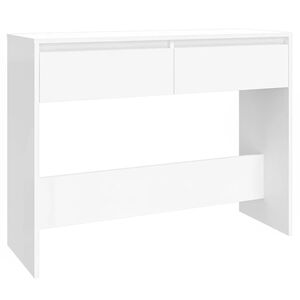 vidaXL &Tau;&rho;&alpha;&pi;έ&zeta;&iota; &Kappa;&omicron;&nu;&sigma;ό&lambda;&alpha; &Lambda;&epsilon;&upsilon;&kappa;ό 100x35x76,5 &epsilon;&kappa;. &Epsilon;&pi;&epsilon;&xi;&epsilon;&rho;&gamma;&alpha;&sigma;&mu;έ&nu;&omicron; &Xi;ύ&lambda;&omicron;