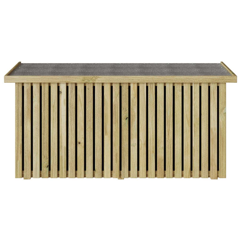 vidaXL Κουτί Αποθήκευσης 119x44x58.5 εκ Επεξεργασμένο Ξύλο Πεύκου