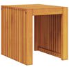 vidaXL Τραπεζάκι Πλευράς Καφέ 43 x 36 x 40 εκ Μασίφ ξύλο teak