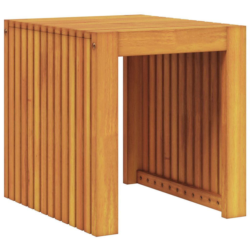 vidaXL Τραπέζι Κήπου 43x36x40 εκ. Μασίφ Ξύλο Teak