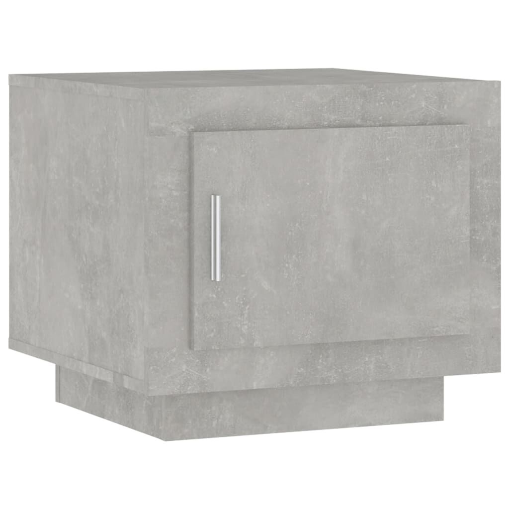 vidaXL Τραπεζάκι Σαλονιού Γκρι Σκυρ. 51x50x45 εκ. Επεξεργασμένο Ξύλο