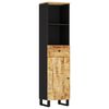 vidaXL Ντουλάπι Μπάνιου 38 x 33 x 160 εκ. από Μασίφ Ξύλο Μάνγκο