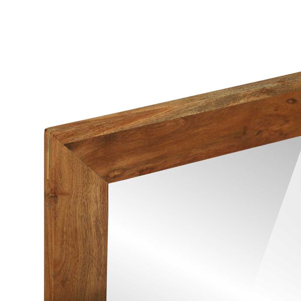 vidaXL Καθρέφτης Μπάνιου Καφέ 50 x 22 x 70 εκ Σταθερό Ξύλο Ακακίας