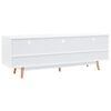 vidaXL Έπιπλο Τηλεόρασης Λευκό 160 x 40 x 55 εκ. από MDF