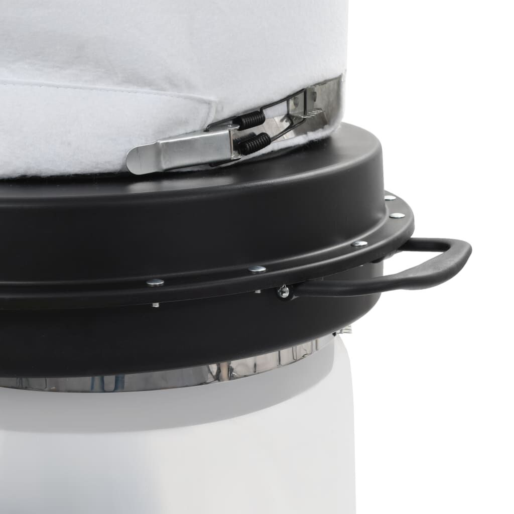 vidaXL Συλλέκτης Σκόνης Μαύρος 550 W με Σετ Προσαρμογέων