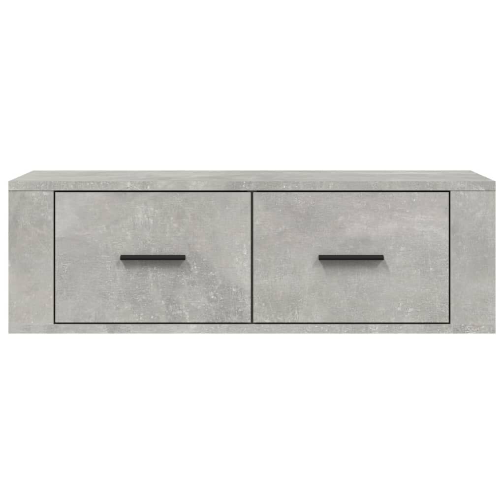 vidaXL Ντουλάπι Τηλεόρασης Κρεμ. Γκρι Σκυρ. 80x36x25εκ. Επεξ. Ξύλο