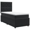 vidaXL &Kappa;&rho;&epsilon;&beta;ά&tau;&iota; box spring &mu;&epsilon; &sigma;&tau;&rho;ώ&mu;&alpha; &Mu;&alpha;ύ&rho;&omicron; 80 x 200 cm &Beta;&epsilon;&lambda;&omicron;ύ&delta;&omicron;