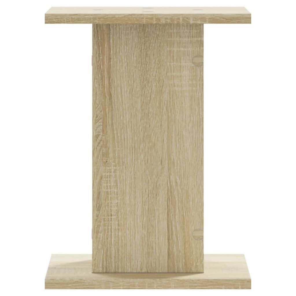 vidaXL Βάσεις Ηχείων 2 Τεμ. Sonoma Δρυς 30x30x40εκ. Επεξεργασμένο Ξύλο
