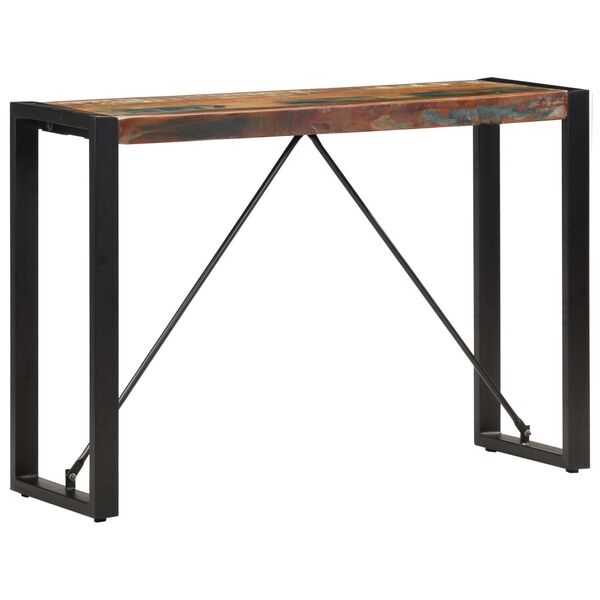 vidaXL Κονσόλα Τραπέζι 110 x 35 x 76 εκ. από Μασίφ Ανακυκλωμένο Ξύλο