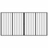 vidaXL &Pi;ό&rho;&tau;&alpha; &Sigma;&kappa;ύ&lambda;&omicron;&upsilon; 2 Panels &Mu;&alpha;ύ&rho;&omicron; 100 x 100 cm &Gamma;&alpha;&lambda;&beta;&alpha;&nu;&iota;&sigma;&mu;έ&nu;&omicron;&sigmaf; &Chi;ά&lambda;&upsilon;&beta;&alpha;&sigmaf;