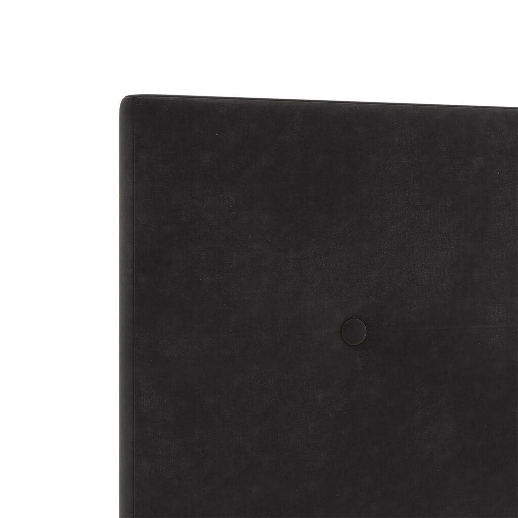 vidaXL Κεφαλάρι Button Tufted Μαύρο 90 εκ Βελούδο