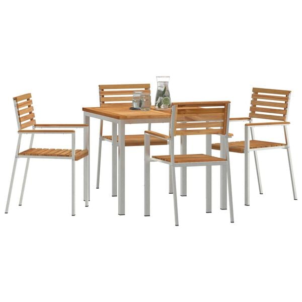 vidaXL Σετ Τραπεζαρίας Κήπου 5 pcs