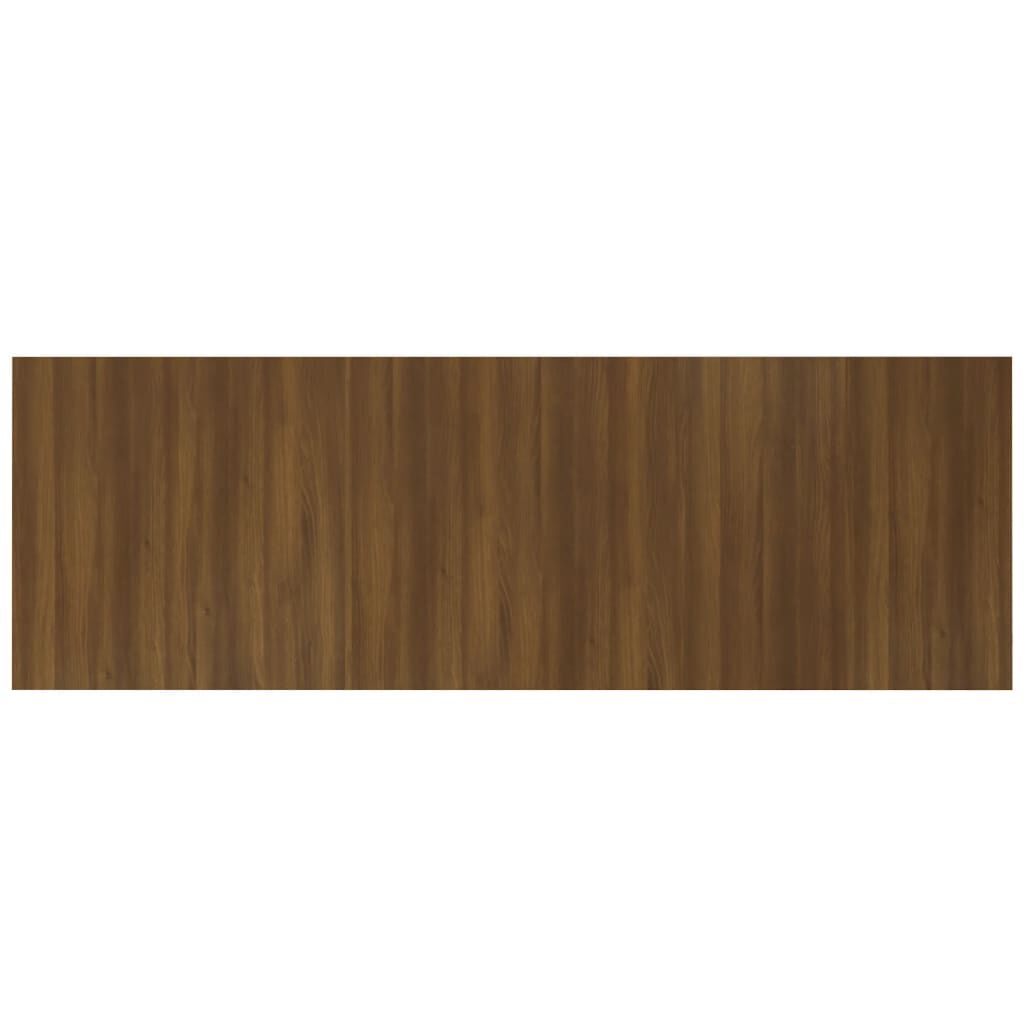 vidaXL Κεφαλάρι Κρεβατιού Καφέ Δρυς 240x1,5x80 εκ. Επεξεργασμένο Ξύλο