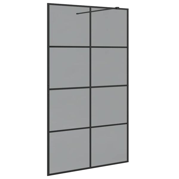vidaXL &Tau;&omicron;ί&chi;&omicron;&sigmaf; &Nu;&tau;&omicron;&upsilon;&sigmaf; Walk-in &Mu;&alpha;ύ&rho;&omicron; 115 x 195 cm &sigma;&kappa;&lambda;&eta;&rho;&upsilon;&mu;έ&nu;&omicron; &gamma;&upsilon;&alpha;&lambda;ί