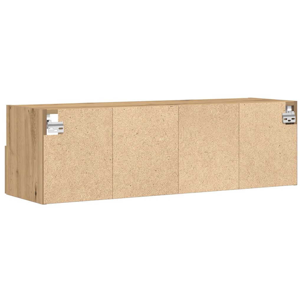 vidaXL Κάγκελο Τηλεόρασης Μπαρτολίνης Δρυός 100x30x30 εκ Επεξεργασμένο Ξύλο