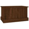 vidaXL Κουτί Αποθήκευσης Καφέ δρυς 50x30x28 εκ. Επεξεργασμένο Ξύλο