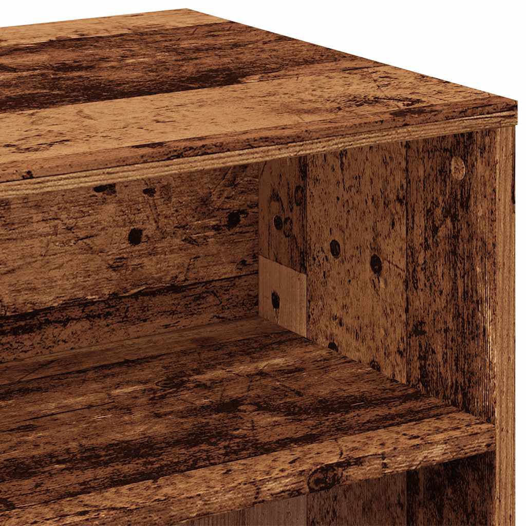vidaXL Έπιπλο Τηλεόρασης Παλιό Ξύλο 80 x 40 x 40 εκ. από Μοριοσανίδα