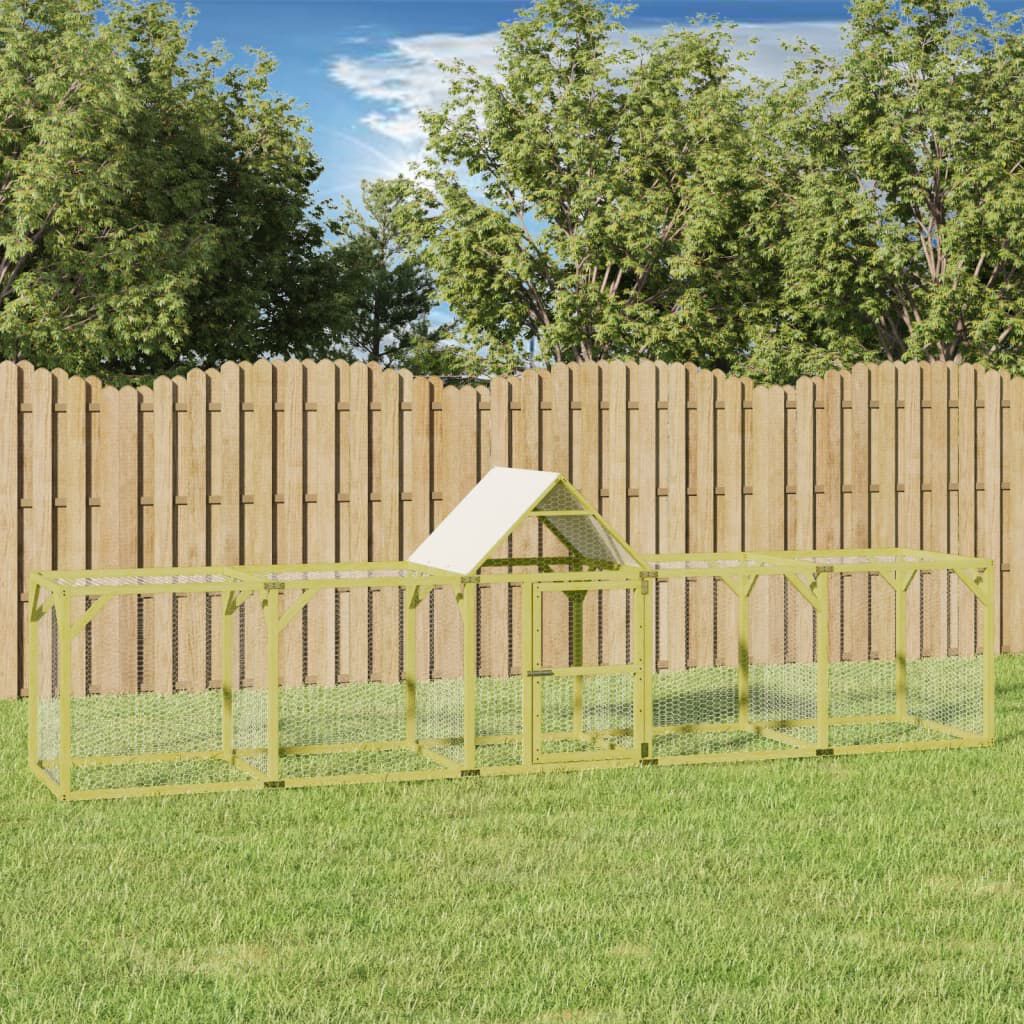 vidaXL Κοτέτσι 500x100x150 εκ. από Μασίφ Εμποτισμένο Ξύλο Πεύκου