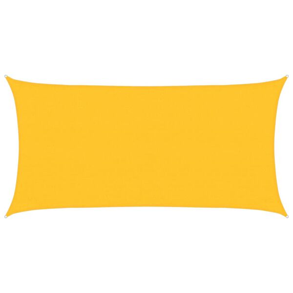 vidaXL Πανί Σκίασης Κίτρινο 3 x 6 μ. 160 γρ./μ² από HDPE